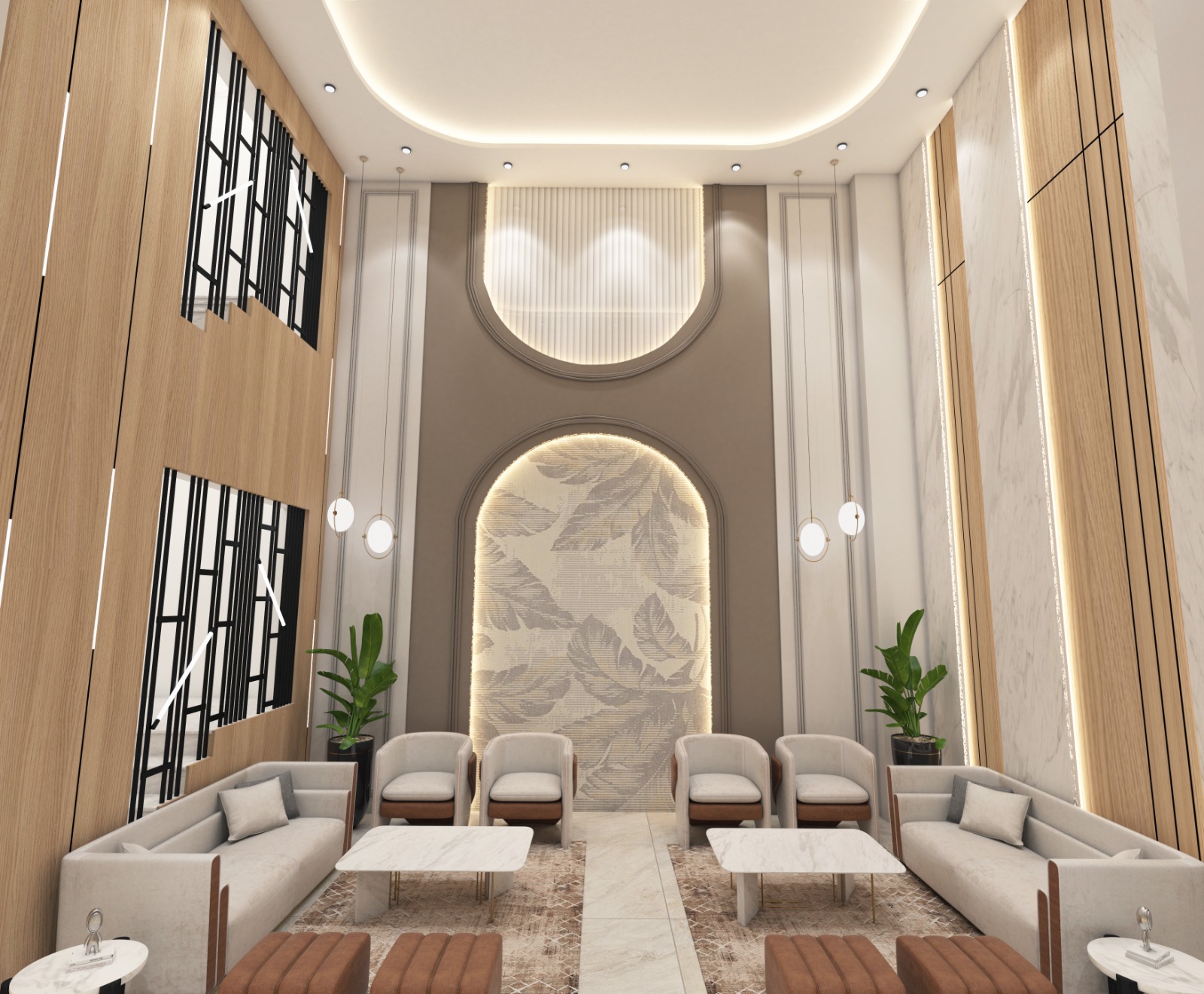 Roots and Peaks Waiting Lobby